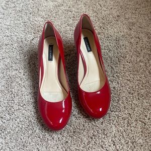 Red patent Alex Marie shoes